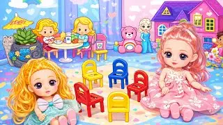 Cute Doll Playtime 🐻 Coco Bobo with friends 