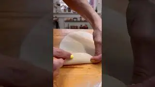 How to roll out & cut homemade pasta by hand&hellip; #homemadepasta #pasta #pastamaking #asmr #pastarecipe