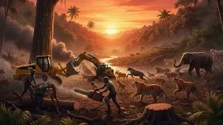 Save earth 🌍🌍 save animals 