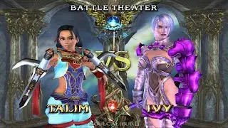 SOULCALIBUR III - 1 hour of female battles