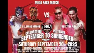Pretty In Pink vs East Coast Luchadors | IHW Wrestling S2S20: Mega Pass Match #1