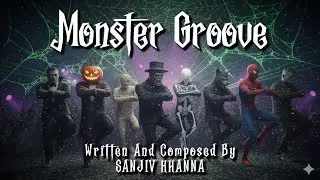Monster Groove (Official Music Video) | Sanjiv Khanna Musicals | Halloween Party Anthem 2025