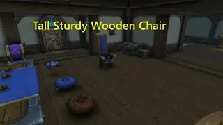 WoW Tall Sturdy Wooden Chair Location (Treasure Hunt Decor Item) Alliance