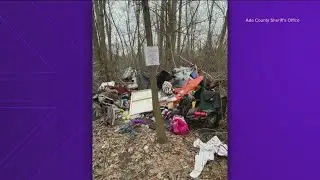 Ada County removes 'abandoned homeless' camp near Boise River