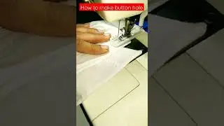 #buttonhole #readymade #shorts #threadhacks