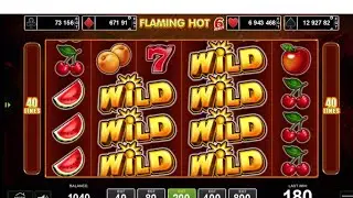 Flaming hot - 6 Reels - Egt  new Slot
