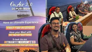 Dining in the Sky: Breathtaking Hanging Restaurant with Sea View in Puri | OnAir 2.0| Jagannath Dham