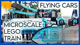 A microscale LEGO City - in the FUTURE! Sinewave City - Design Breakdown