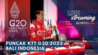 🔴LIVE - Puncak Acara KTT G20 Indonesia 2022 di Bali