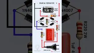 220V AC to 3V, 9V, 12V, 18V, 24V, 40V, 60V, 80V, 120V DC auto volt converter