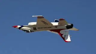 1/6 F-16 Thunderbird flight.
