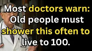 Most Doctors Warn: Seniors Should Shower Like This to Stay Healthy and Live Past 100!