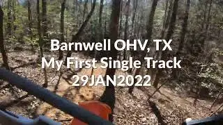 Barnwell OHV Single Track (Yellow/Red) 29JAN2022 (Dirt Bike)