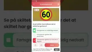 #teori prøve riktig svar grønn...klasse B bil gratis kjøre test🚙🚗🚙🚙trafikk norge person