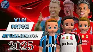 🔥FINALMENTE! PATCH V10 DO PRO LEAGUE SOCCER LICENCIADO 100% ATUALIZADO!