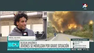 Buen d&iacute;a Uruguay - Arde la Selva de la Amazon&iacute;a en Brasil