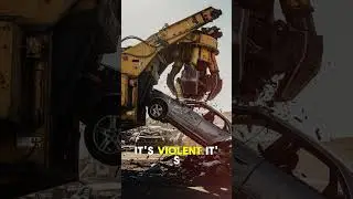 Watching The Thieves' Car Get CRUSHED 🏗️💀