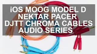 DJ News - Moog Model D For iOS, Nektar Pacer, DJ Tech Tools Chroma Audio Cables
