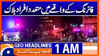 Multiple Killed in Shocking Shooting Incident | Headlines Geo News 1 AM (5th Feb 2026)