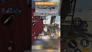 Best KRM262 Gunsmith❤️ #shorts #short #codm #codmobile #krm262gunsmith #krm262loadout #viralreels