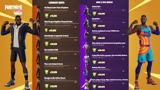 All Week 6 Legendary & Epic Quest Challenges Guide! ​| Fortnite Chapter 2 Season 7