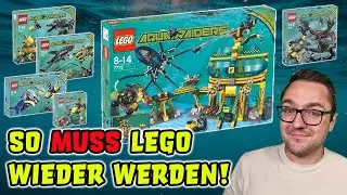Als LEGO noch f&uuml;r ALLE da war... - Alle LEGO Aqua Raiders-Sets von 2007 im R&uuml;ckblick