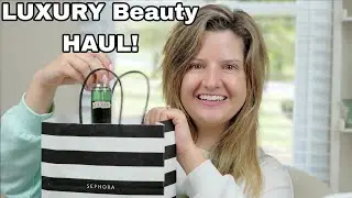 HUGE Luxury Beauty Haul from Sephora Sale! | Fenty Beauty | Tatcha | Rare Beauty & More!