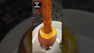 Soft-boiled Dippy Egg & Soldiers 😬 by HowToBloke
