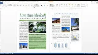 Word 2013 Unit F Finalize Page Layout
