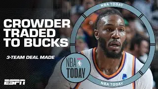 Nets trade Jae Crowder to the Bucks 🚨 Michael Wilbon & Perk discuss impact on Milwaukee | NBA Today
