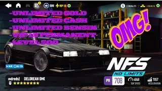 NEED FOR SPEED NO LIMIT MOD FOR ANDROID LATEST VERSION 8.7.0 UNLIMITED RESOURCE MAX LVL 500 VIP 10‼️