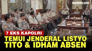 Jenderal Listyo Bertemu Tujuh Mantan Kapolri, Tito Karnavian dan Idham Azis Absen
