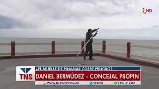 EL MUELLE DE PINAMAR AGUANTA OTRA TORMENTA?