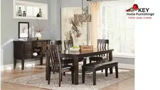 Ashley Haddigan Dining Room Chair D596-01 | KEY Home