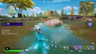 Travel Distance On Water Using Surf Cube Fortnite Superman Call To Action Quest