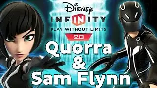 Disney Infinity 2.0 Новые персонажи &laquo;Трона&raquo;: Кворра и Сэм Флинн