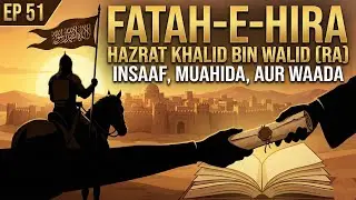 Khalid bin Walid: Fatah-e-Hira ka Waqia | Insaaf aur Hikmat | Islamic History EP 51