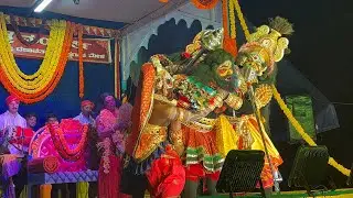 ದುರ್ಮುಖನ ವೇಷದಲ್ಲಿ ಮಿಂಚಿದ 🔥ಕಿರಾಡಿ ಪ್ರಕಾಶ # ಮಂದಾರ್ತಿ ಮೇಳ # KONKI