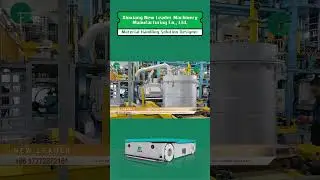 Customized Rail Electric Transfer Cart,Assembly Line Remote Control Transfer Trolley #tech #machine
