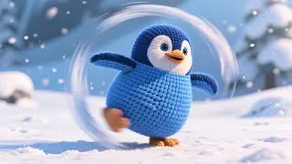 Penguin Snow Show 🐧❄️ | Learn Colors, Numbers & | Fun Kids Adventure | 3D Animation for Children