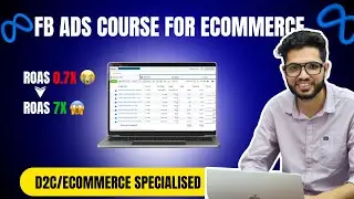8X ROAS🔥 FB(Meta) Ads Full Course for D2C & E-commerce Brands