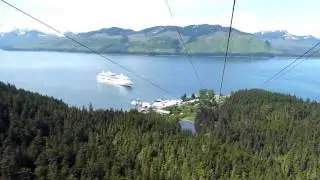 Zip Line (ZipRider), Icy Strait Point, Alaska May 2010