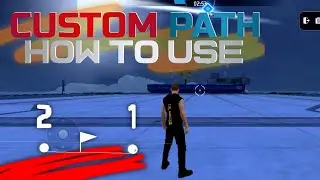 Free fire craftland custom path how to use | free fire craftland custom path script | #zomjogaming 
