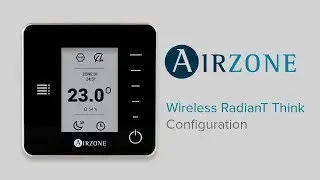 Airzone RadianT365 Wireless Think Thermostat Configuration