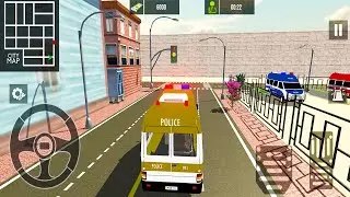 Police Ambulance Van Driving - 911 Rescue Emergency Simulator - Android GamePlay #4