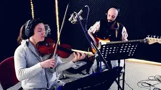 Mozart minuets (violin and bass guitar duet)
