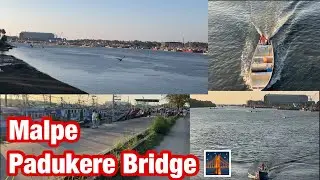 My happy Place &hearts;️Padukere Bridge🌊🌉 