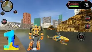 Robot Shark 2 #1 Naxeex Robots Explore Open World Android Ios GamePlay