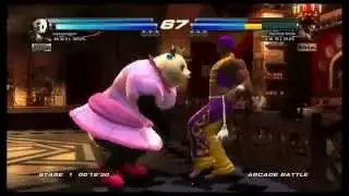 Tekken Tag Tournament 2_Wii U_Panda and Roger Jr playthrough