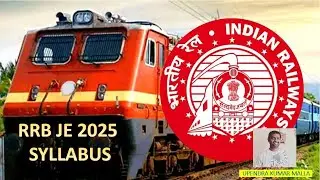 RRB JE 2025 syllabus | Mechanical syllabus | Exam Pattern | Latest Government jobs updates